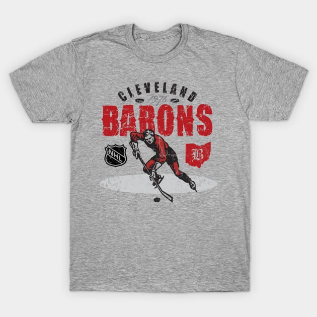 Cleveland Barons T-Shirt by MindsparkCreative